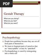 Gestalt Therapy