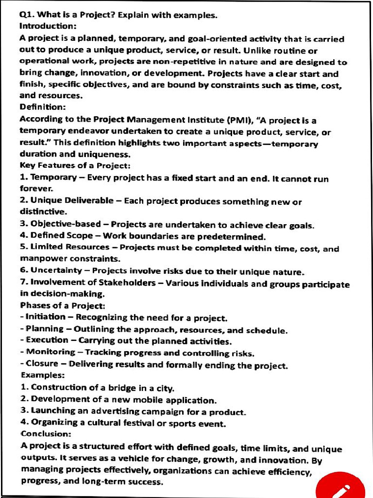 Pms Important Questions | PDF