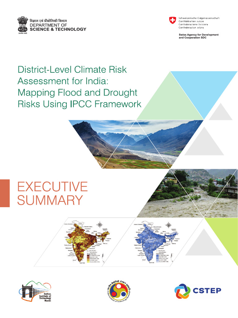 Executive Summary - Full - District-Level Climate Risk Assessment For ...