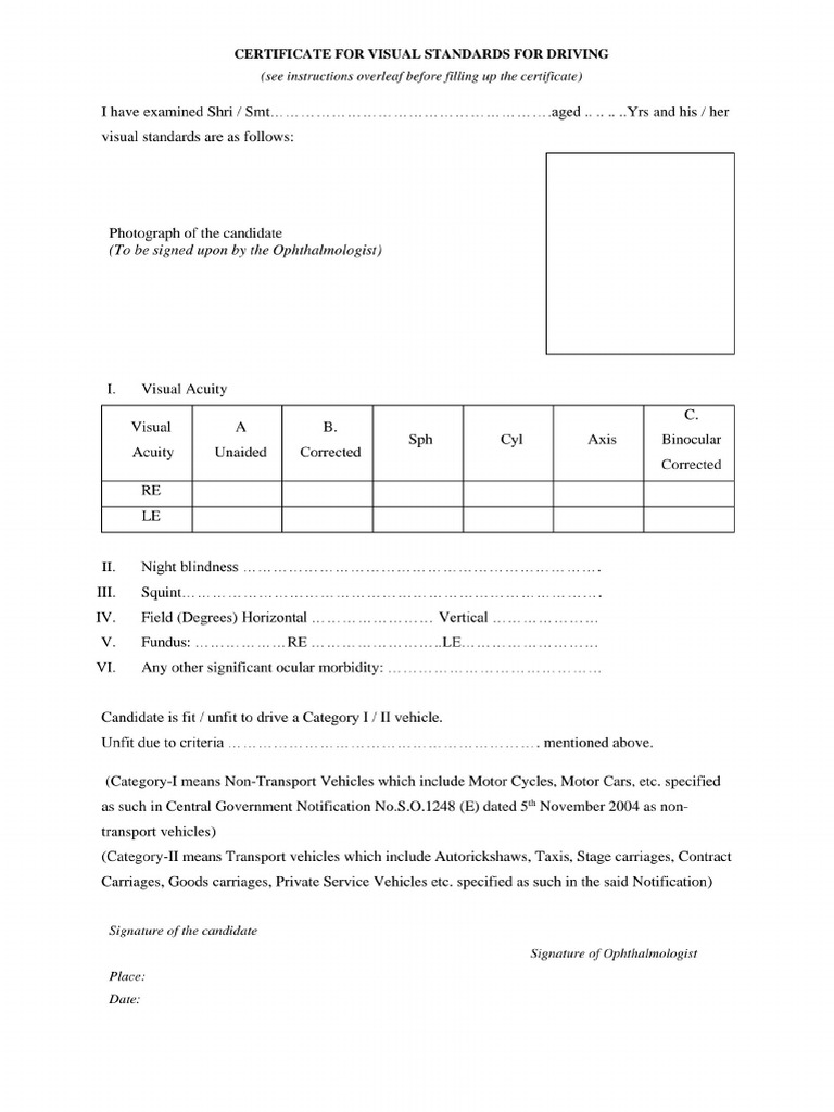 DR Eye Test | PDF