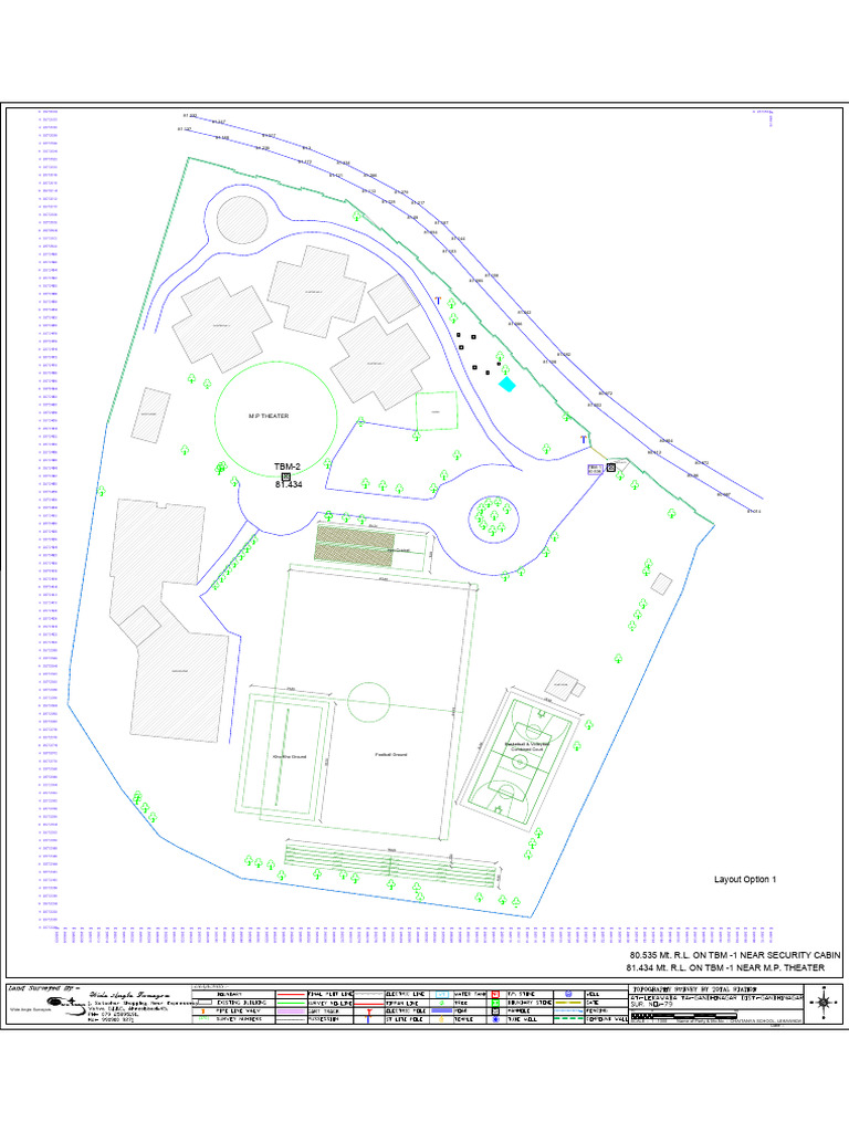 Ground Layout Option 1 | PDF