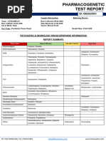 GeneSight Psychotropic Sample Report 4.2 Non Inducible | PDF ...
