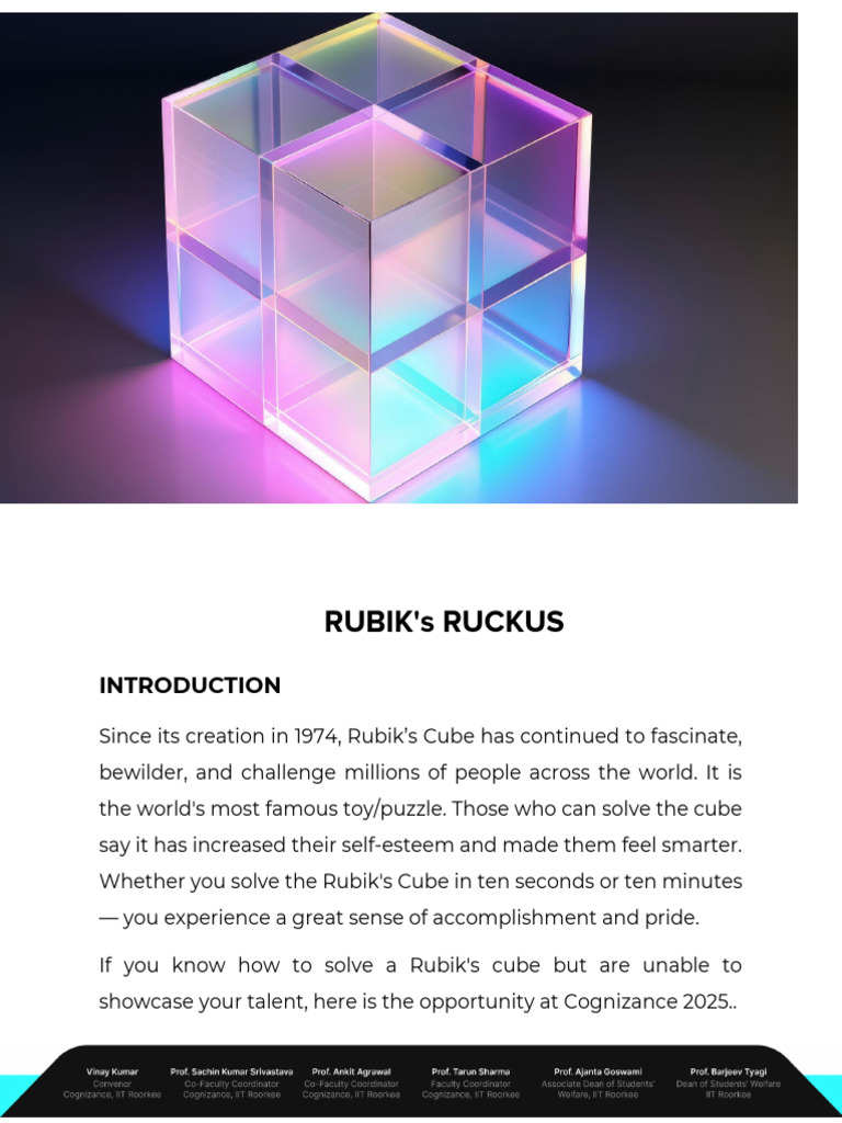 Rubik's Ruckus | PDF