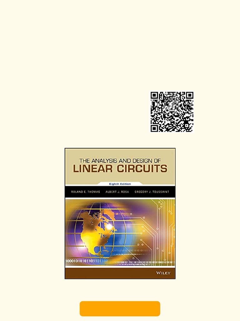 The Analysis and Design of Linear Circuits, 8th Edition Available Any ...