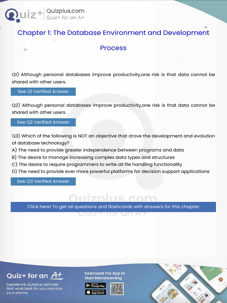 Although Personal Databases Improve Productivityone Risk Is That Data ...