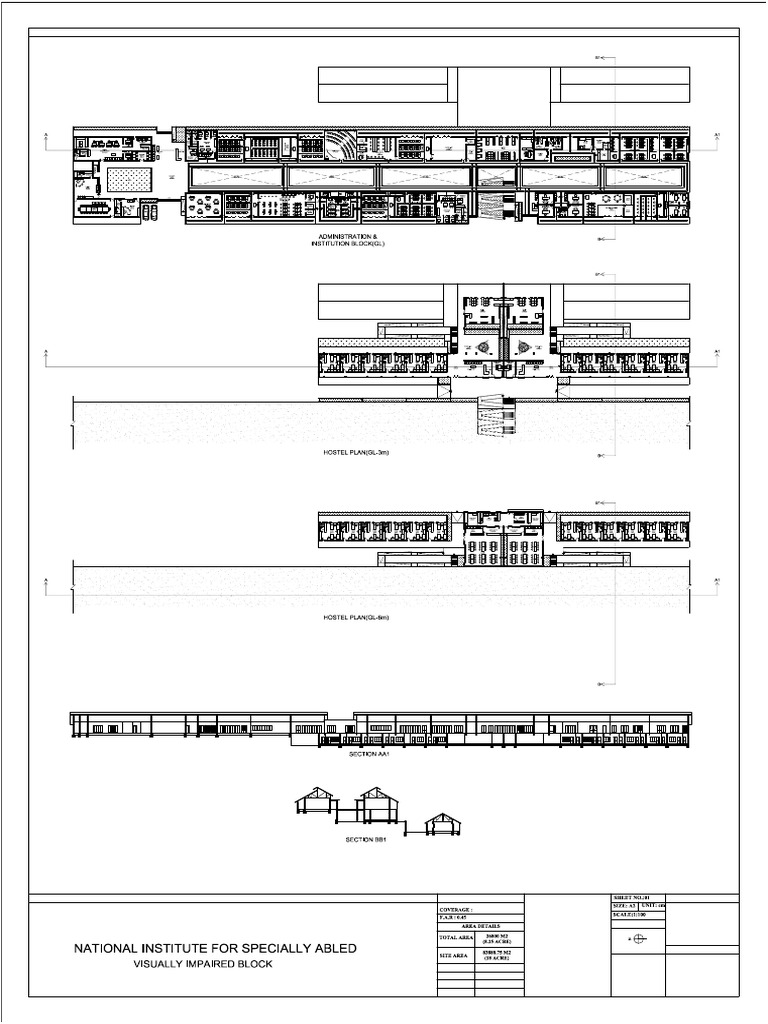 05 Plan, Section&Elevation Visually Impaired | PDF