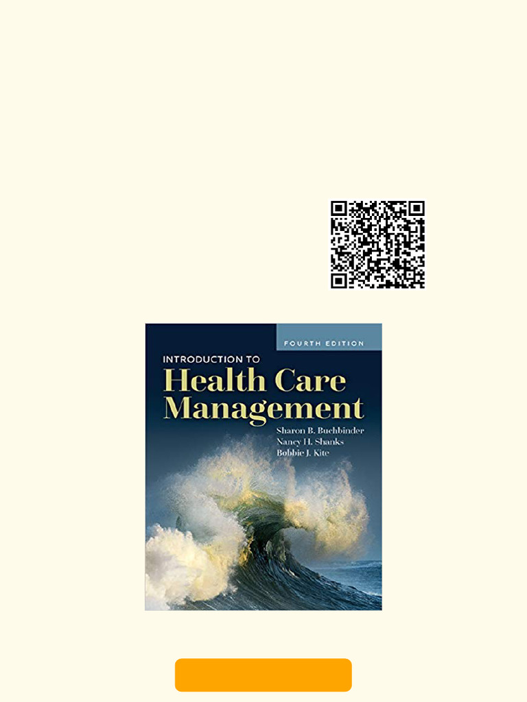 Introduction To Health Care Management 4th Edition Official