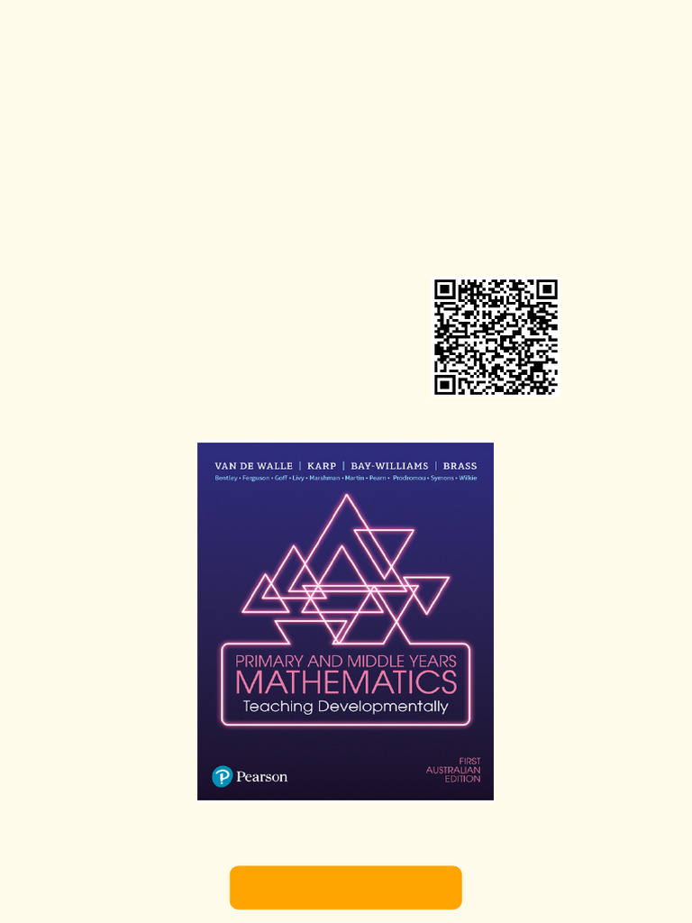 Secure A Primary and Middle Years Mathematics: Teaching Developmentally ...