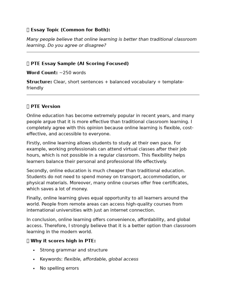 Writing Task 2-Eassy | PDF