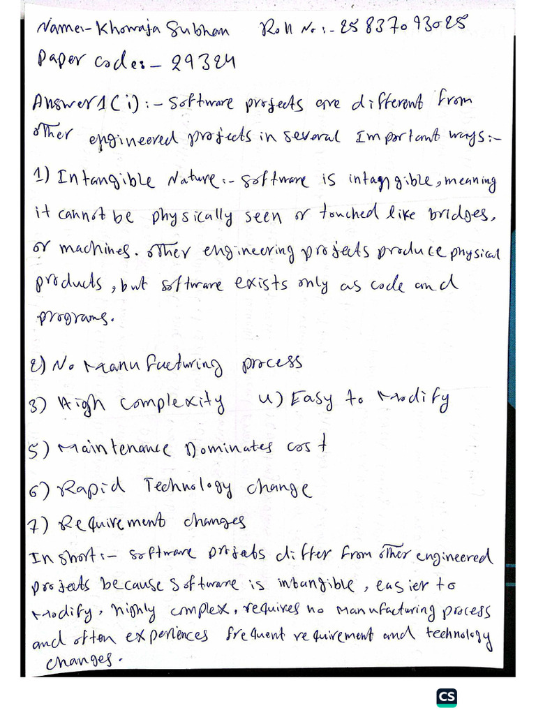 Software Engineering | PDF