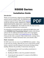 HMI5000 Series Installation Guide