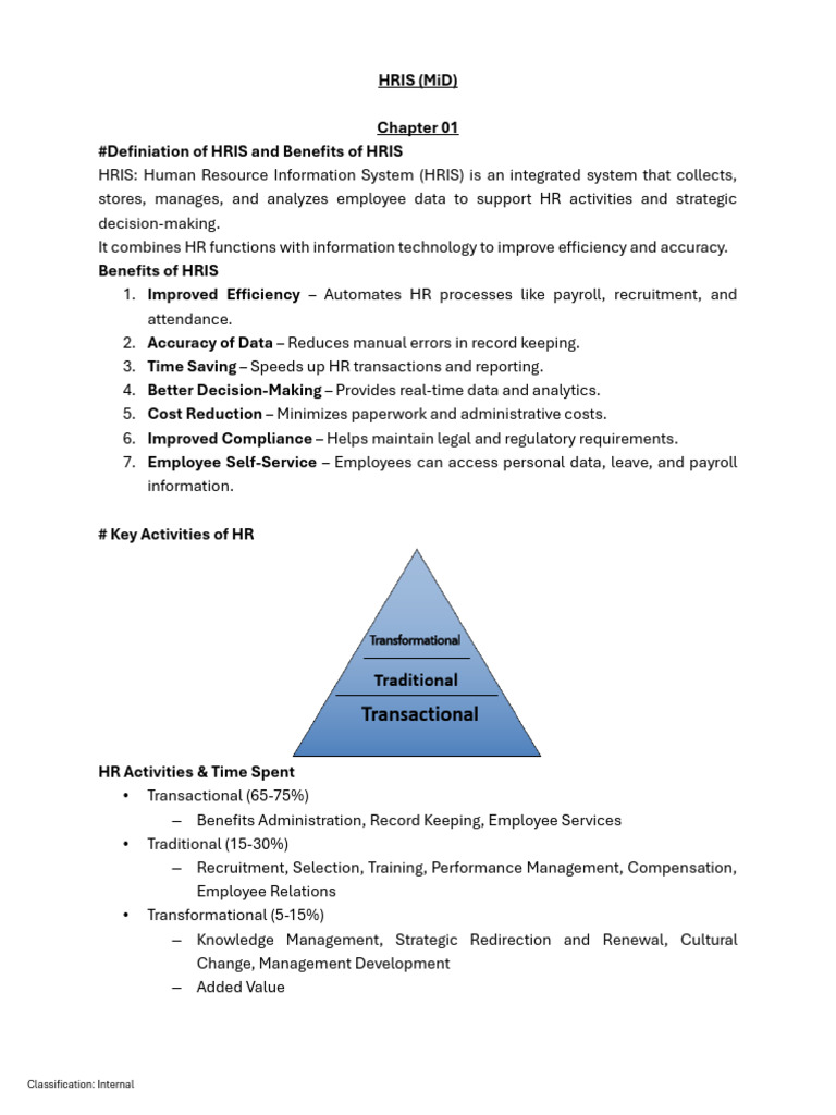 Hris | PDF | Databases | Human Resource Management
