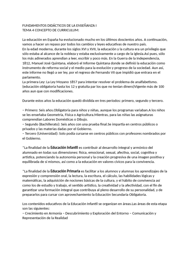 Apartado 2 | PDF | Plan de estudios | Educación de la primera infancia