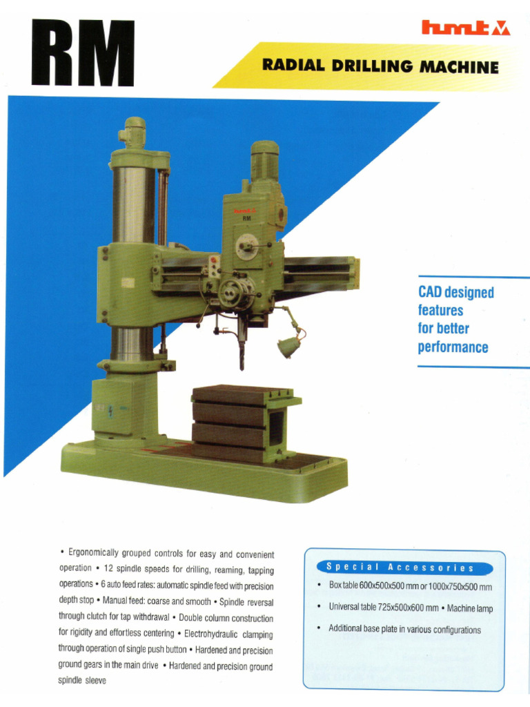 Catalogue For RM Machines | PDF