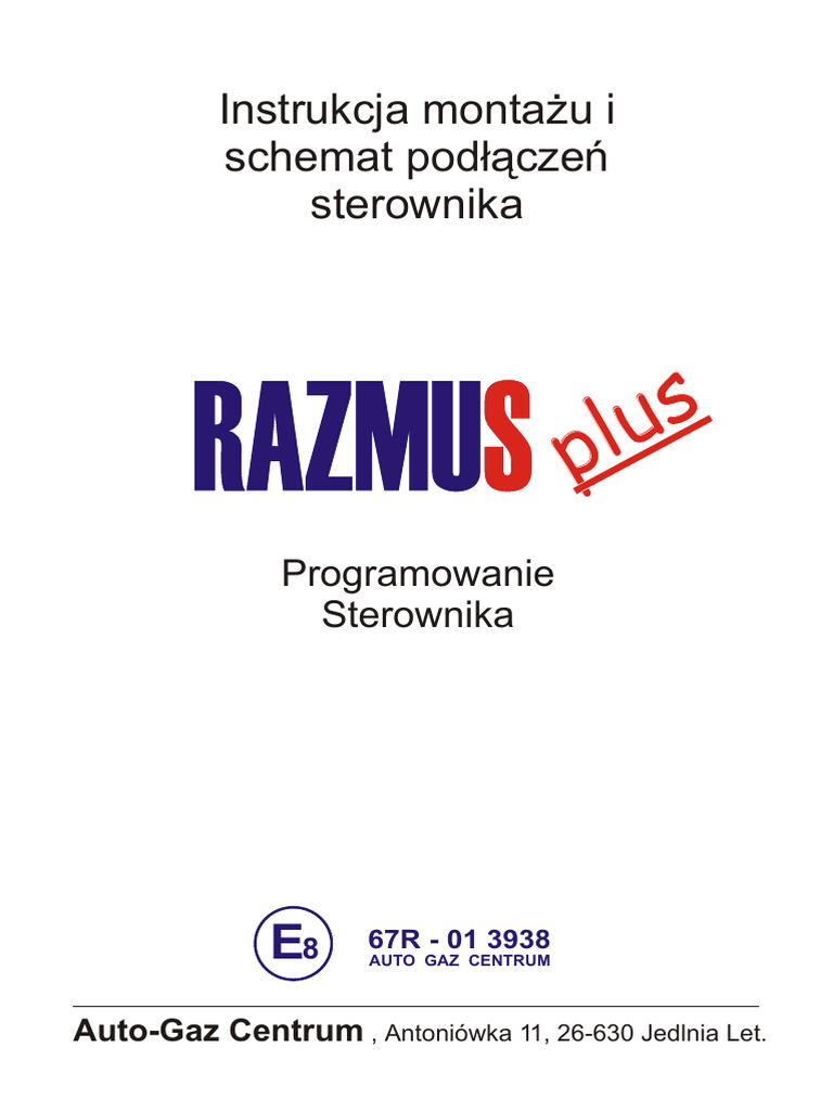 Instrukcja Razmus Plus | PDF