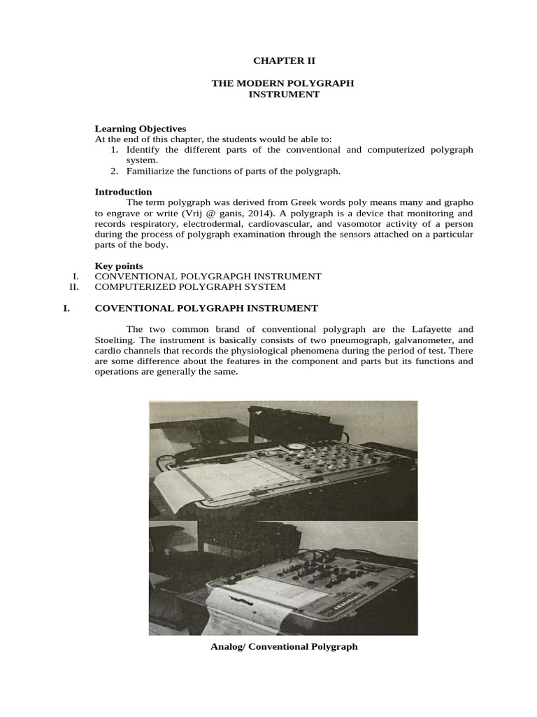 Group 2 1 | PDF | Polygraph