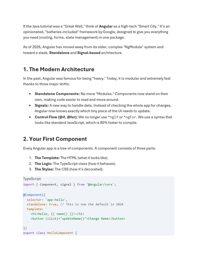 Angular | PDF