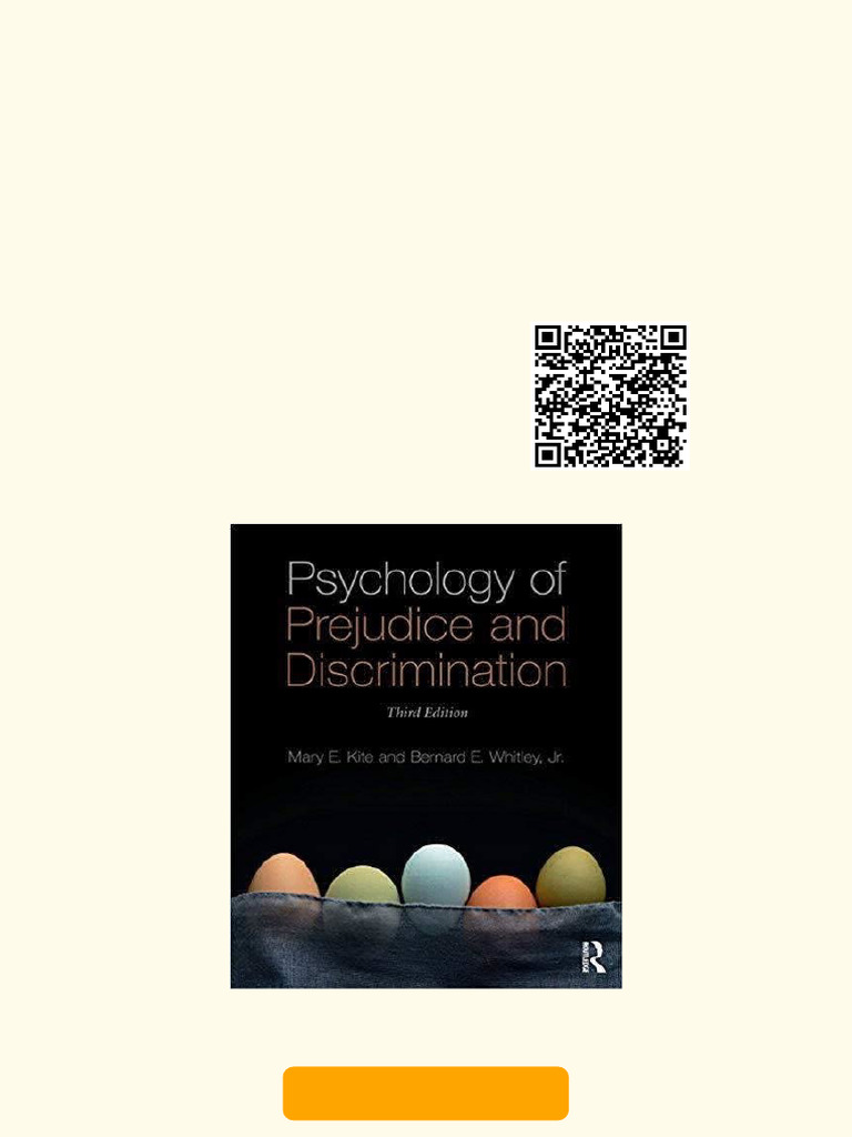 Grab Your Psychology of Prejudice and Discrimination: 3rd Edition ...