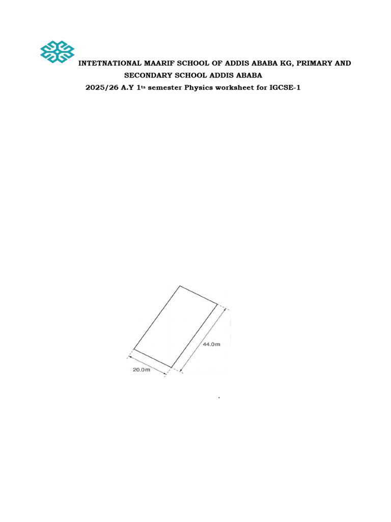 Physics Worksheet | PDF | Force | Acceleration