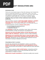 Sample MUN Draft Resolution Guide | PDF | United Nations ...