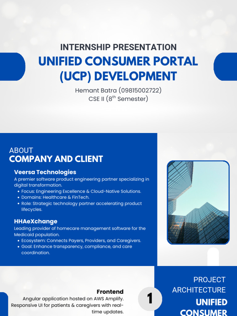 Blue & White Company Profile Presentation | PDF | Systems Engineering ...