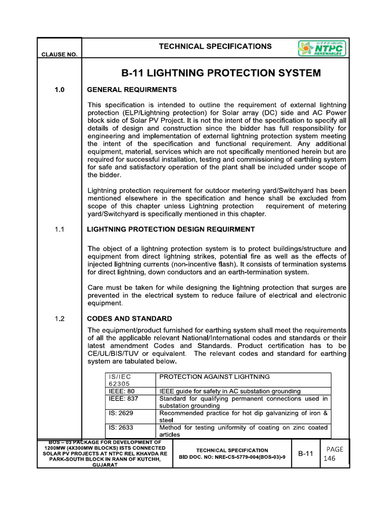 Lightning Protection | PDF