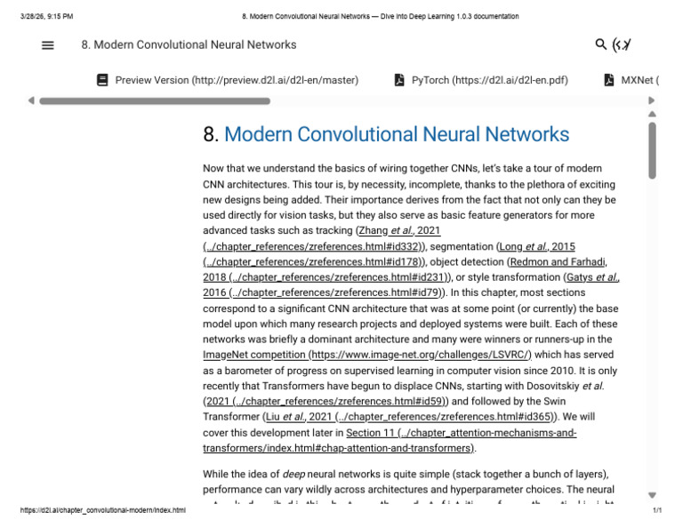 Modern Convolutional Neural Networks - Dive Into Deep Learning 1.0.3 ...