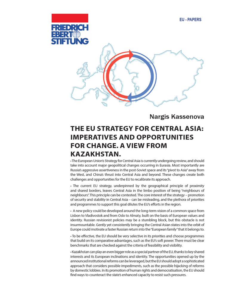 The EU Strategy For Central Asia Imperat | PDF