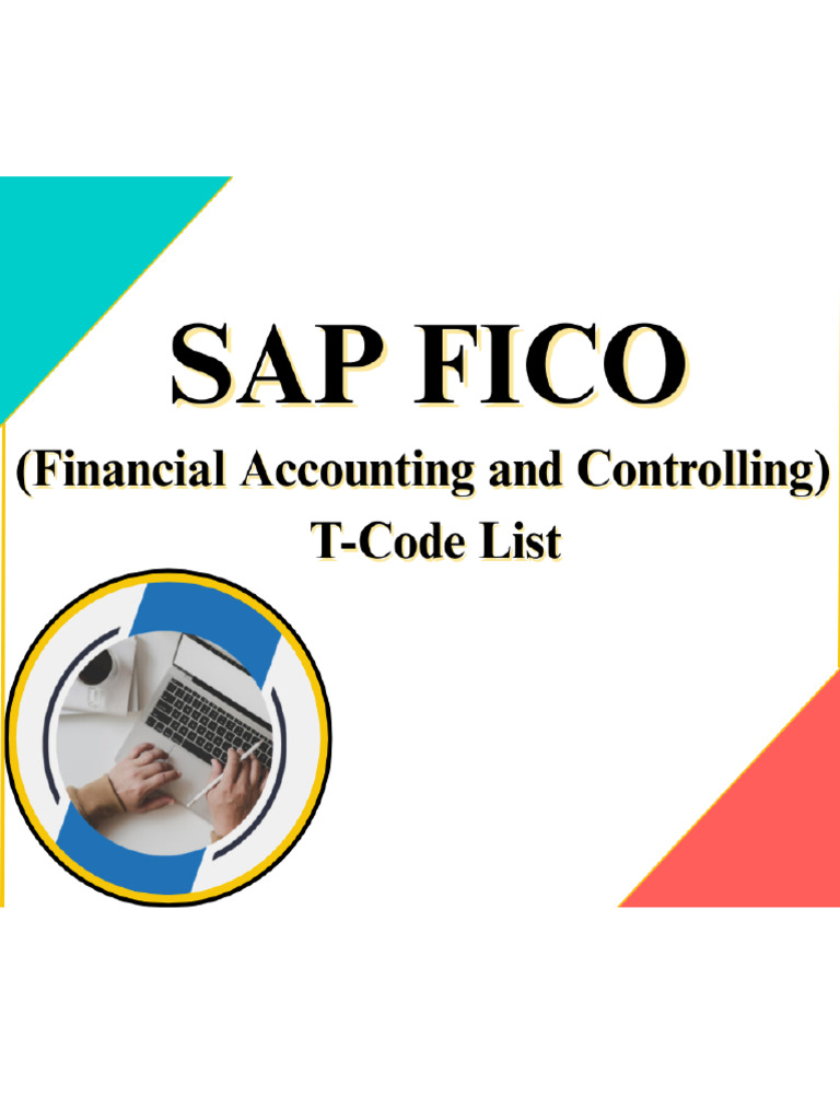 Sap Fico T-Codes List | PDF