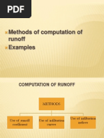 6 -Computation of Runoff