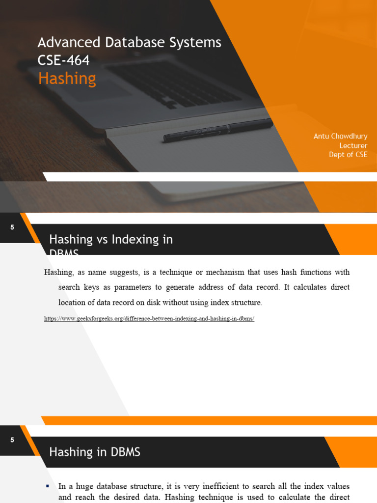 A D 2 Hashing | PDF | Databases | Computer Programming
