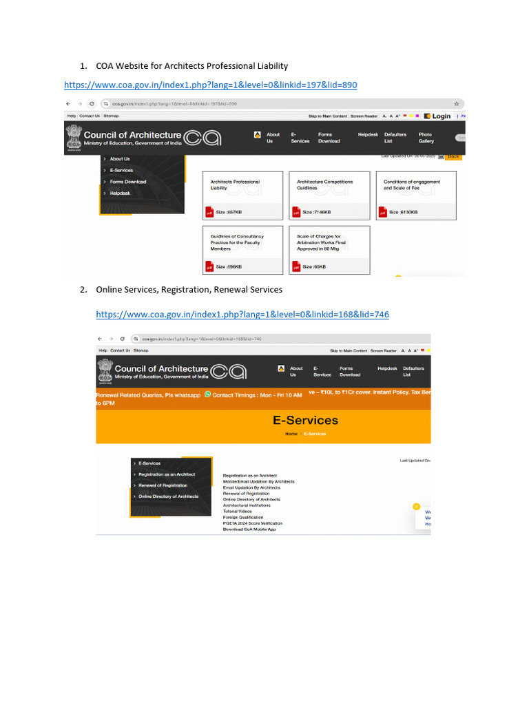Websites For Reference | PDF