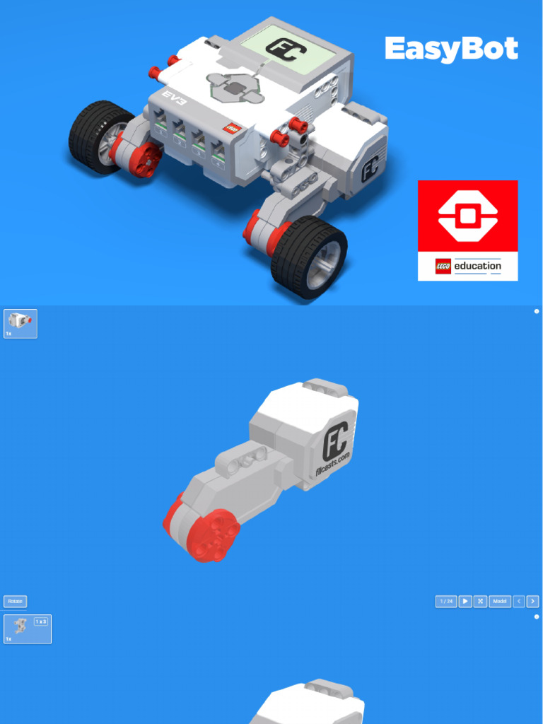 Modelo 6 - Robot Easybot Ev3 | PDF
