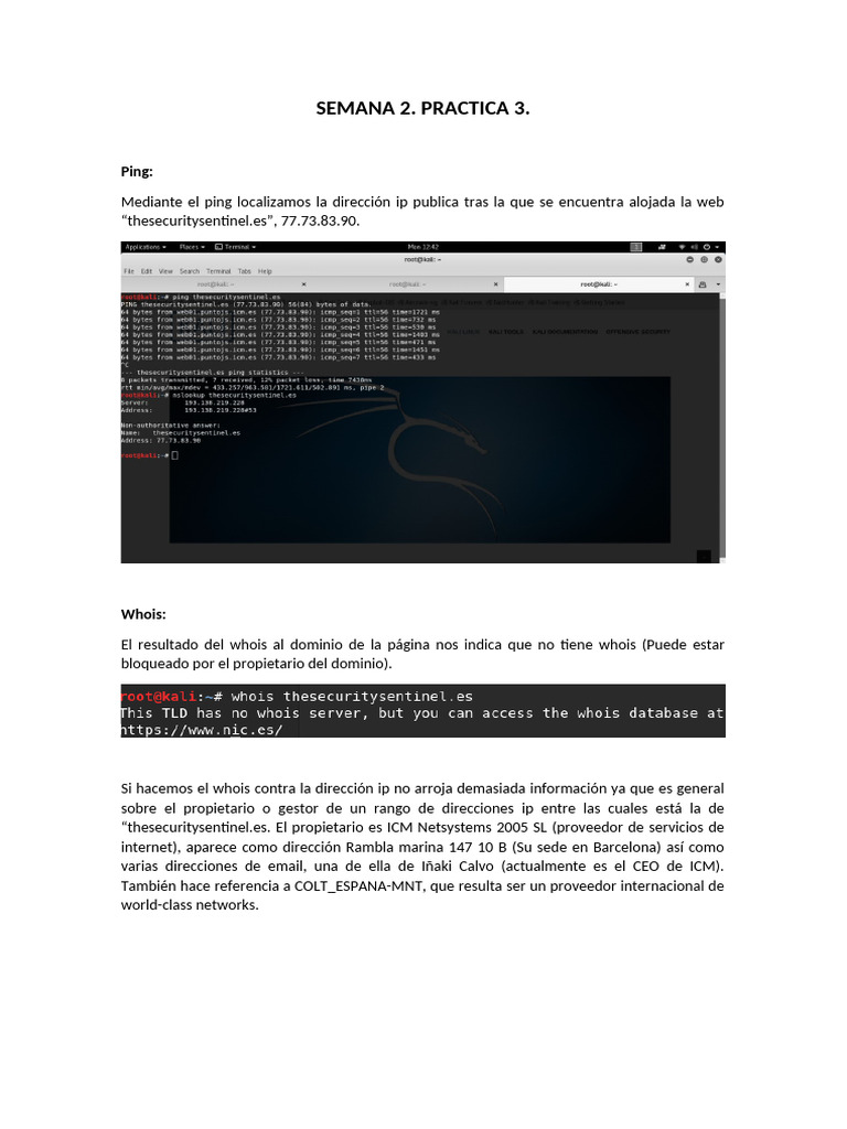 Practica 3 | PDF | Protocolos de internet | Servidor HTTP Apache
