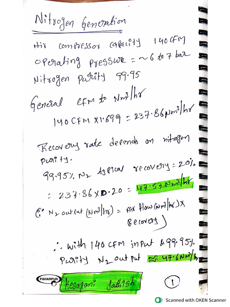 Nitrogen | PDF