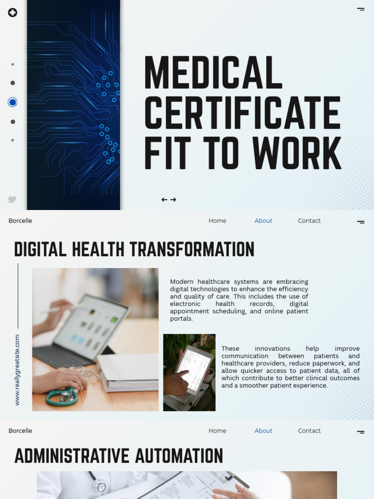 Blue White and Black Modern Technology Medical Presentation - 20260326 ...