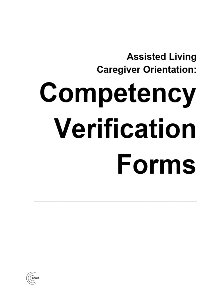Competency Verification Forms | PDF | Wheelchair | Toothbrush