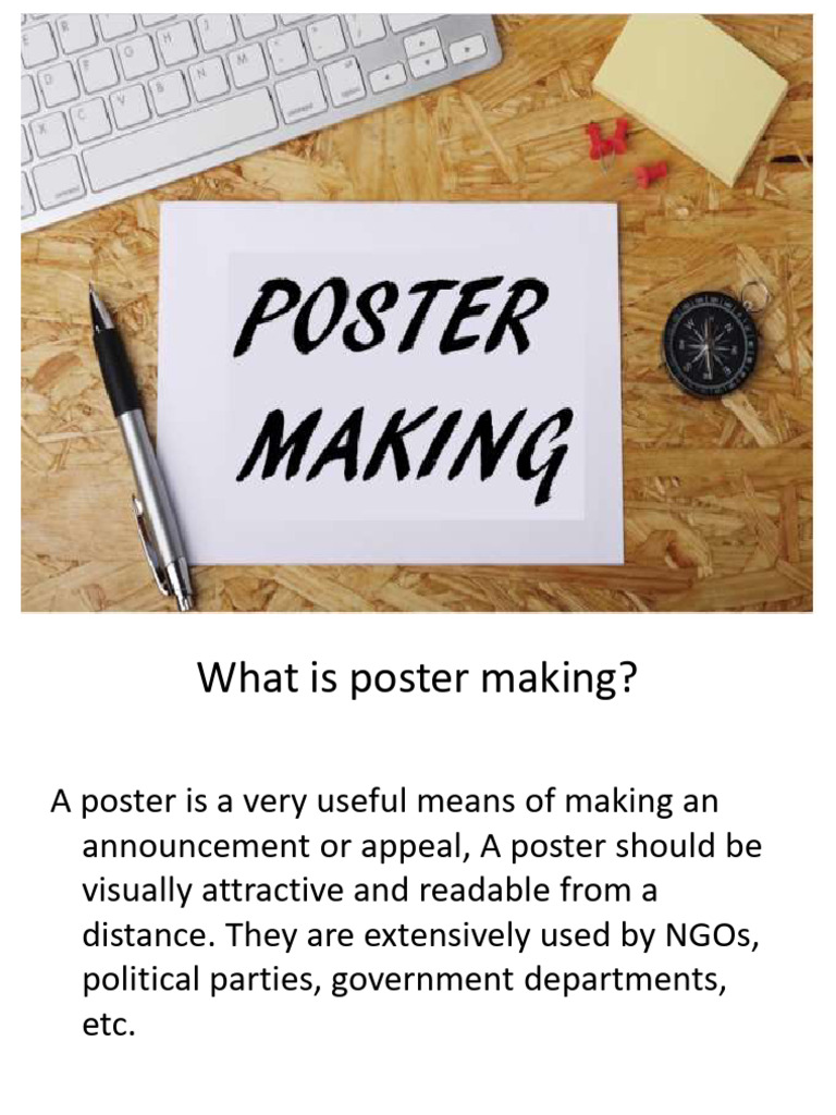 Poster Making | PDF