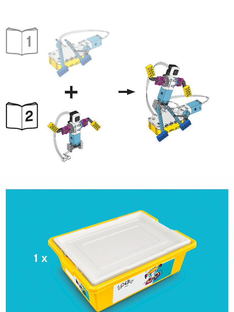 Bailarín de Breakdance LEGO Spike (Cuerpo) | PDF