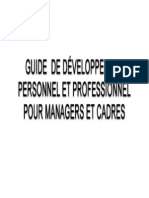 Guide de Developpement Personnel Et Professionnel
