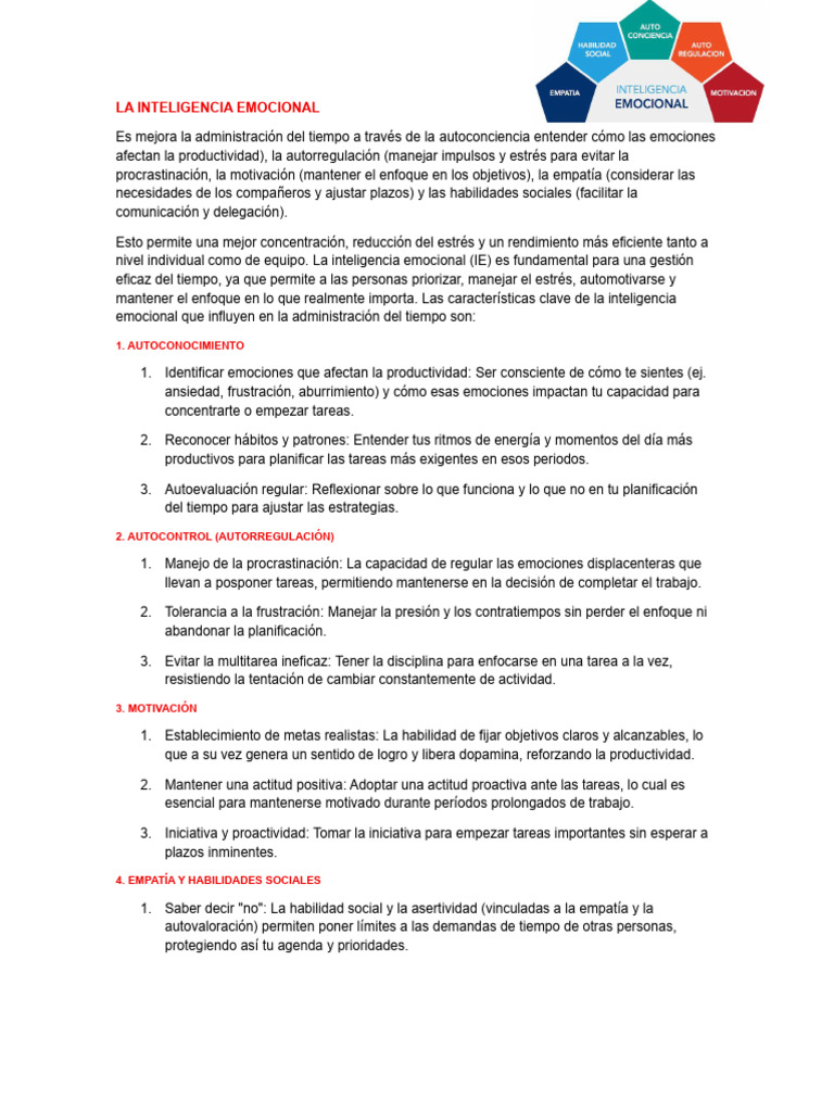 Actividad 8 | PDF | Las emociones | Autorregulación emocional