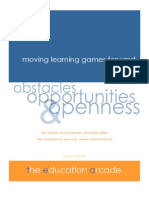 Moving Learning Games Forward - Obstacles, Opportunities, and Openness