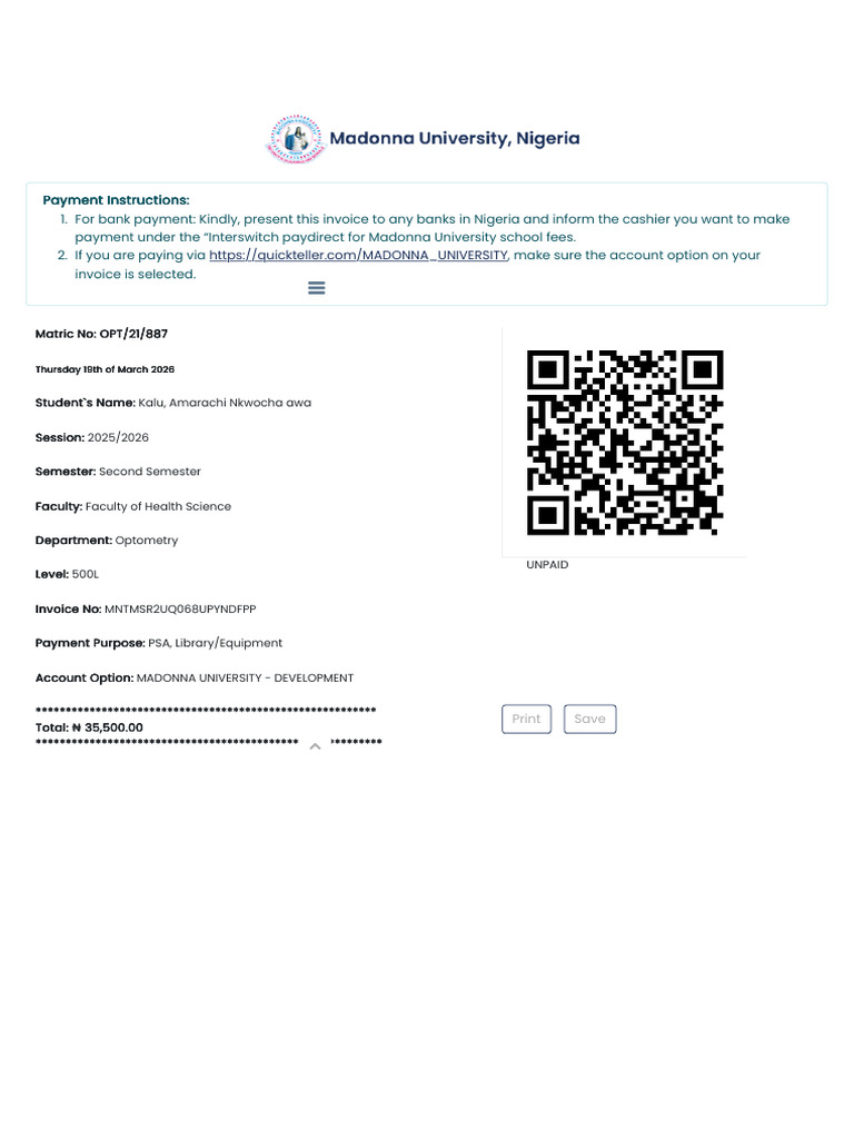 Amara Invoice 1 | PDF