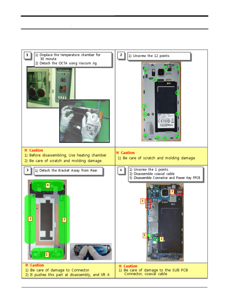 Disassembly & Reassembly | PDF | Electronics | Electrical Engineering