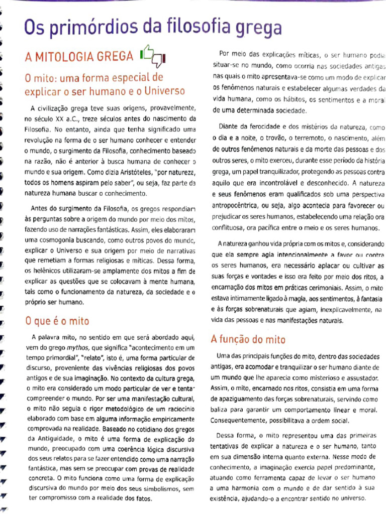 Logos e Filosofia Pré-Socrática | PDF