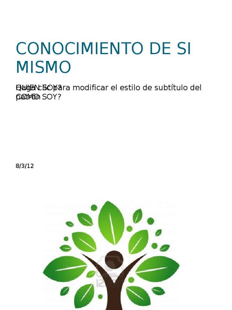 Conocimiento de Si Mismo Completo | PDF | Dignidad | Homo Sapiens