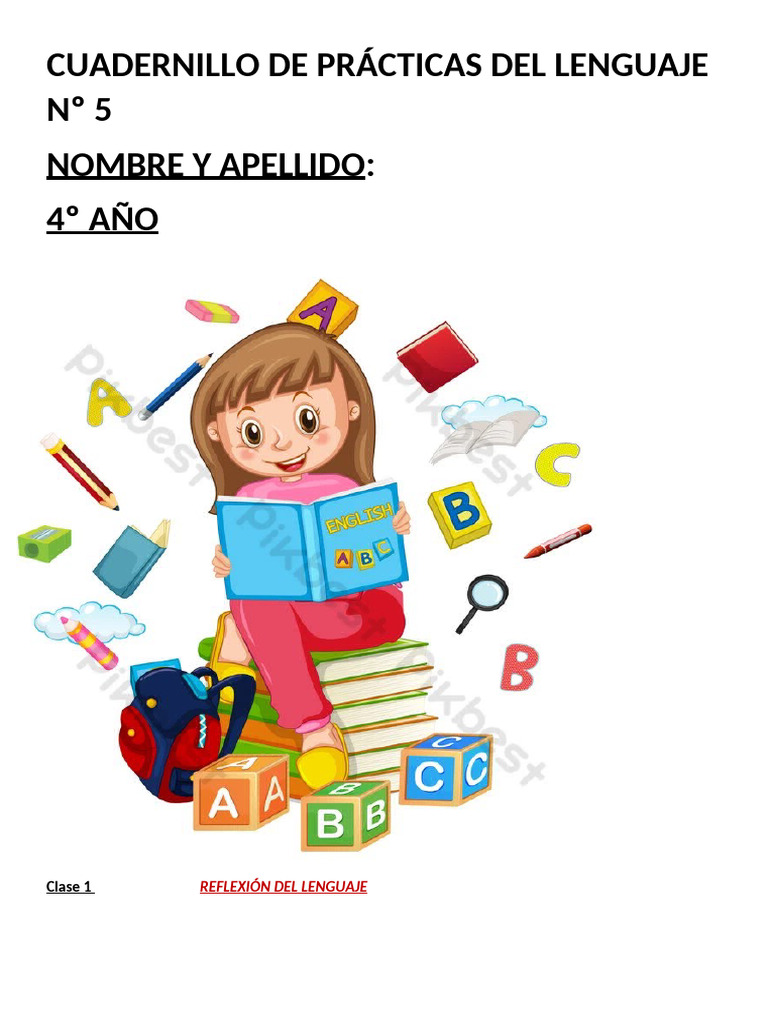 Cuadernillo de Prácticas Del Lenguaje #5 | PDF