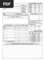 Pathfinder Character Advancement Chart | PDF
