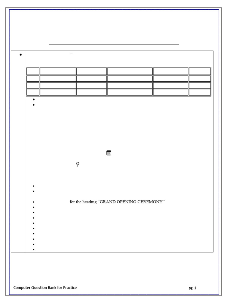 Class 9 Practical-Qbank - Done | PDF | Operating System | Computer Data ...
