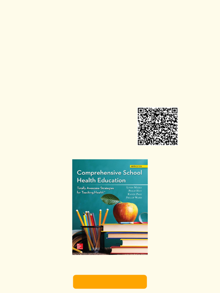 Comprehensive School Health Education - Totally Awesome Strategies For ...